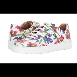 Salvatore Ferragamo floral sneakers